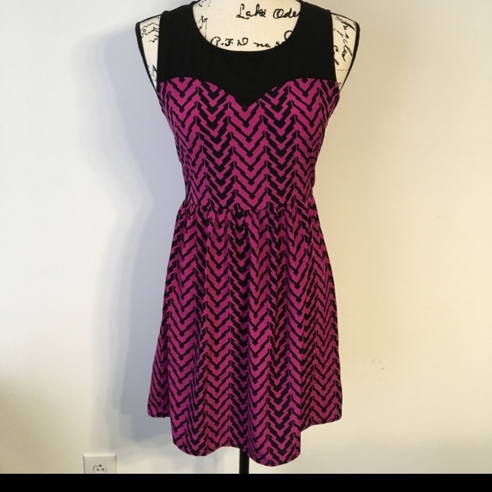 Francesca's brand new Chevron dress